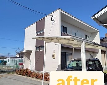 佐賀県杵島郡江北町М様　外壁塗装のイメージ