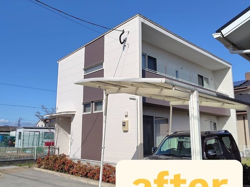 佐賀県杵島郡江北町М様　外壁塗装