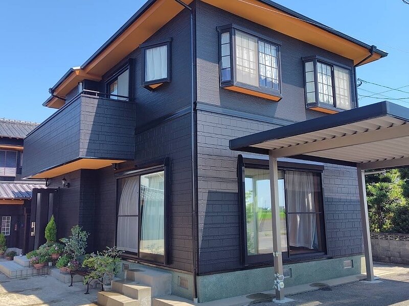 佐賀県白石町　K様邸（外壁塗装・屋根塗装・軒下塗装）